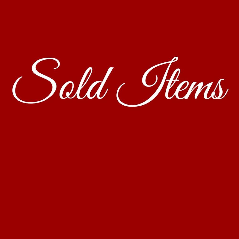 SOLD ITEMS